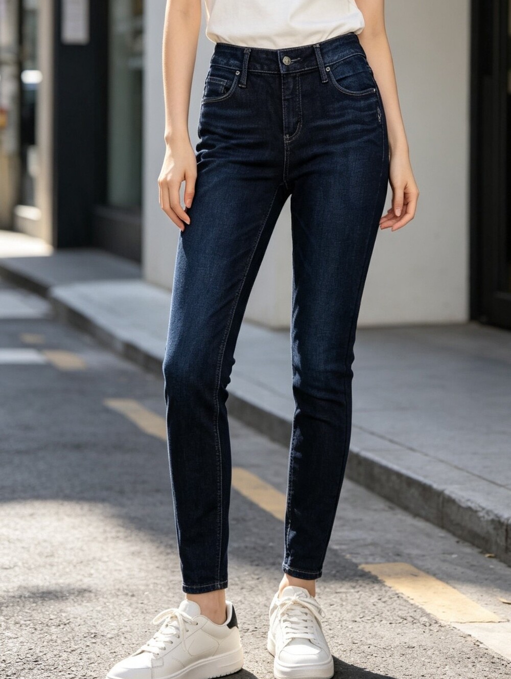 Silver Jeans Co. Elyse Skinny Denim Jeans Size 27